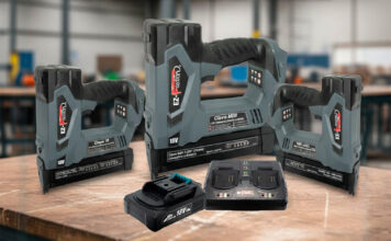 Nuevas clavadoras EZ Fasten: tres disparos por segundo y bajo retroceso