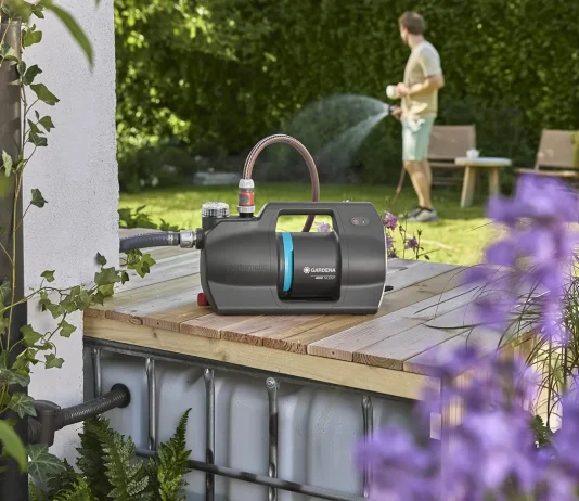 La bomba silenciosa de Gardena que se puede usar incluso de noche