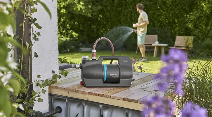La bomba silenciosa de Gardena que se puede usar incluso de noche