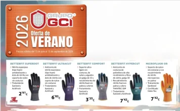 Folleto de ocho páginas de ofertas «de verano» del Grupo GCI
